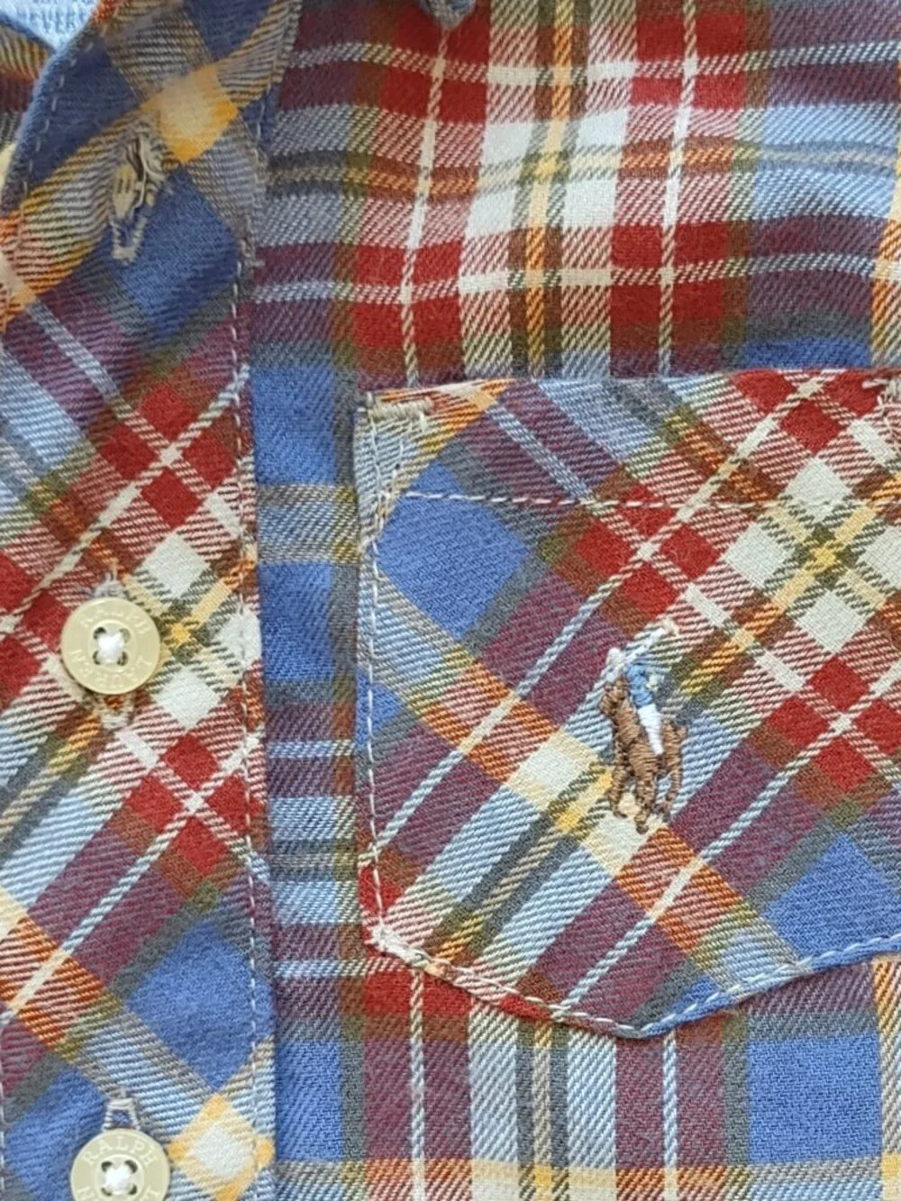 Ralph Lauren Lumberjack Plaid One-Piece Size 6 Month ~ New with Tags